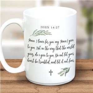 Bible Verse Green Sprig 15oz Mug 2224050LM