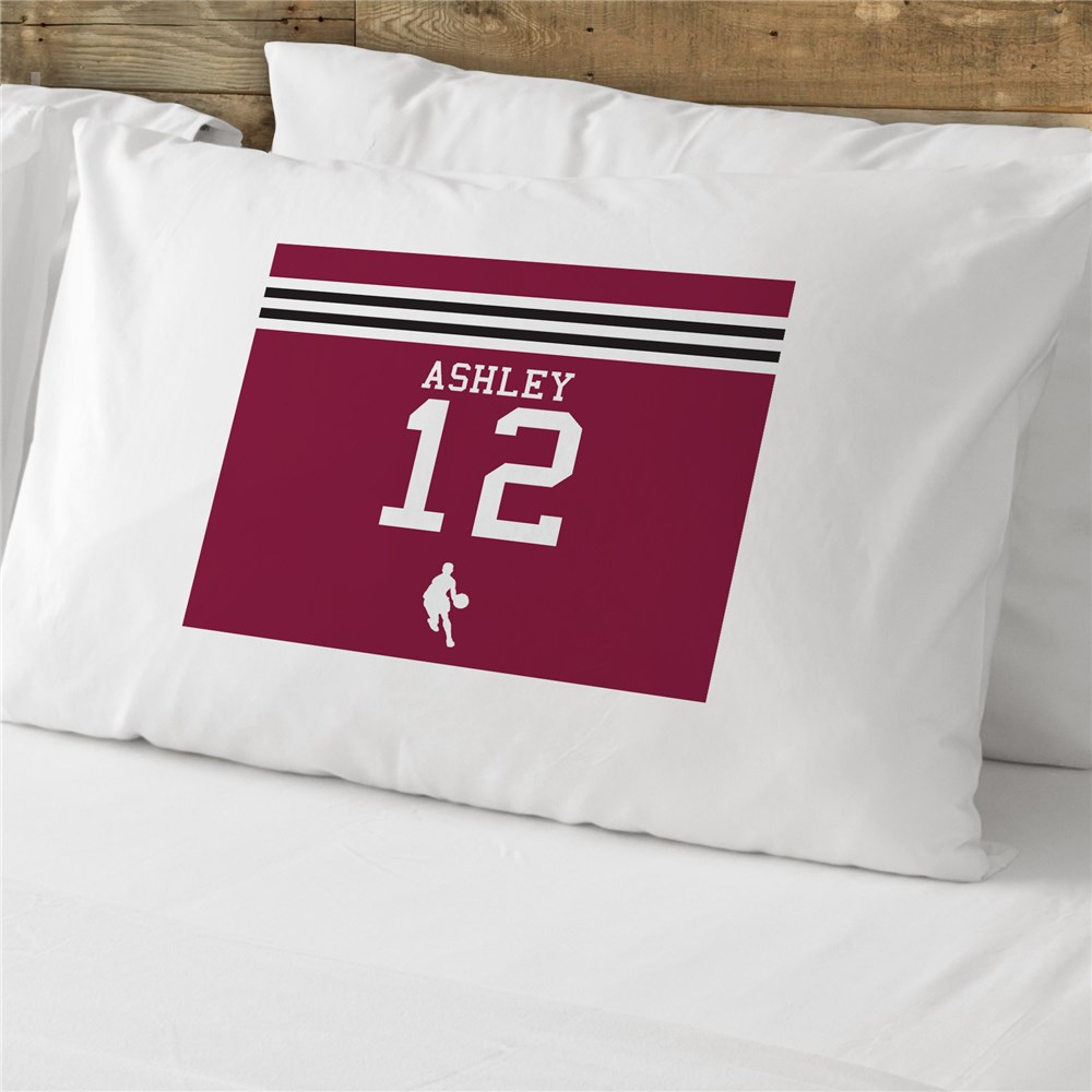 Personalized Sports Number Cotton Pillowcase