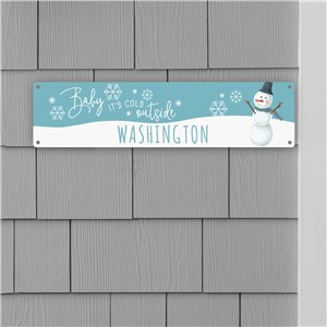 Baby it's Cold Outside Wall sign