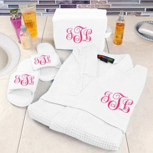 embroidered spa gift set gift for sisters E7673176XL