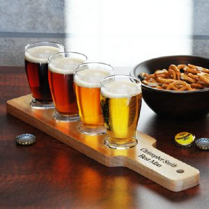 personalized beer sampler paddle 2116L