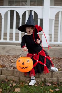 Custom Witch Halloween Costume for Children
