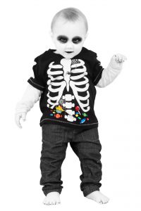 Personalized Baby Skeleton Halloween Costume
