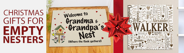 personalized christmas gift for empty nest