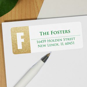 personalized address label gift