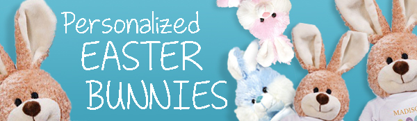 personalized easter bunnies