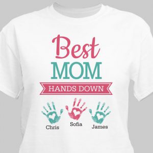 best mom personalized t-shirt