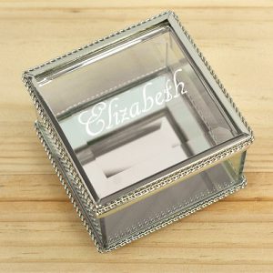 personalizable jewelry box
