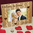 Abernook Wedding Wood Picture Frame