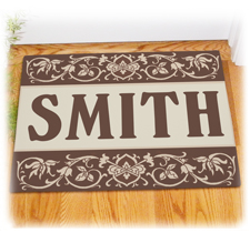 Custom Printed Personalized Doormats
