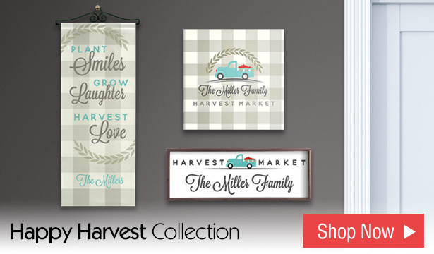 Happy Harvest | Personalized Gifts and Home Decor