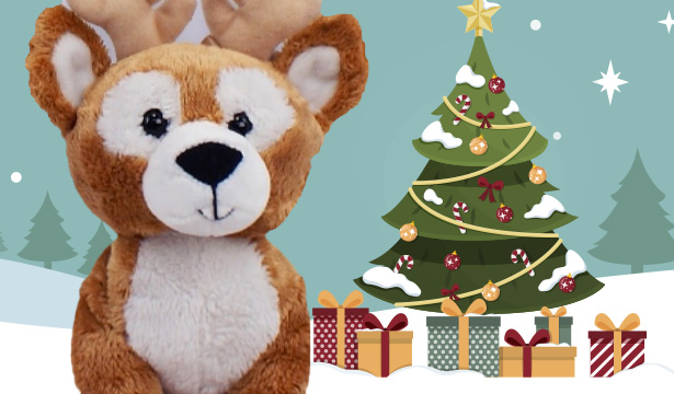Christmas Teddy Bears & Plush Animals