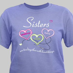 Personalized Sister Gifts | Personalized Sister Shirt