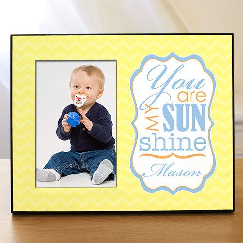Customized You Are My Sunshine Photo Frame GiftsForYouNow