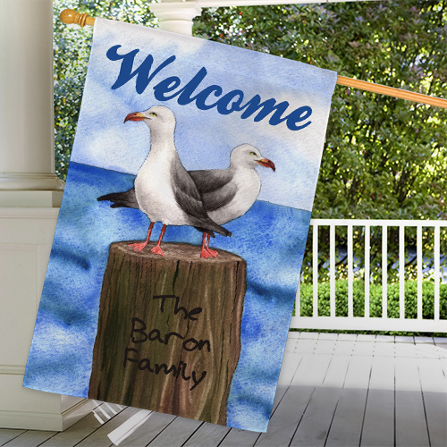 Personalized Summer House Flag GiftsForYouNow
