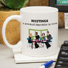 Meetings Ceramic Mug