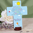 Personalized Baptism Prayer Cross 440647