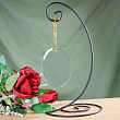 Silver Spiral Ornament Stand ORNSTAND2