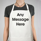 Block Message Personalized Apron