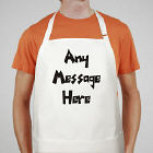 Funky Message Personalized Apron
