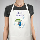 Raindrops Personalized Apron
