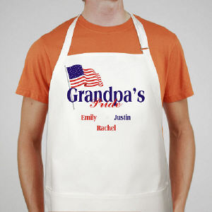 USA American Pride Personalized Apron