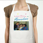 Our Hearts Personalized Photo Apron
