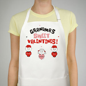 Sweet Valentines Personalized Valentine Apron