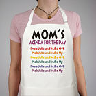 My Agenda Personalized Apron