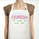 Spring Blossoms Personalized Apron