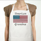 American Flag Personalized Apron