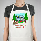 Home is Where You Hook It Up Personalized Apron