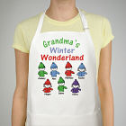 Winter Wonderland Personalized Apron