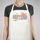 Sisters Friendship Personalized Womens Aprons