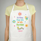 Personalized Apron-Garden Design