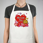 No Lion Personalized Valentine Apron