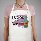 Cook With Wine Apron