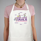 Head Over Tails Personalized Apron