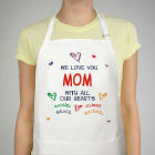 All Our Hearts Personalized Apron