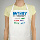 Insanity Personalized Apron
