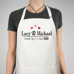 Photo Love Up Cookin Personalized Apron