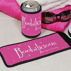 Boobilicious Breast Cancer Awareness Can Wrap Koozie 346389