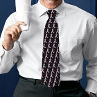 Pink Hope Ribbon Breast Cancer Awareness Necktie 846451