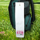 Squeeze a Boob - Breast Cancer Awareness Golf Towel E24503