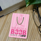 U46395 Squeeze A Boob Bookmark