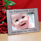 Personalized Little Angel Silver Picture Frame