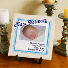 New Delivery Personalized New Baby Wall Canvas