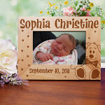 New Baby Wood Picture Frame