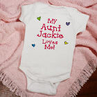 Who Loves Me Personalized Infant Creeper