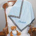 Embroidered Baby Boy Cuddle Blanket